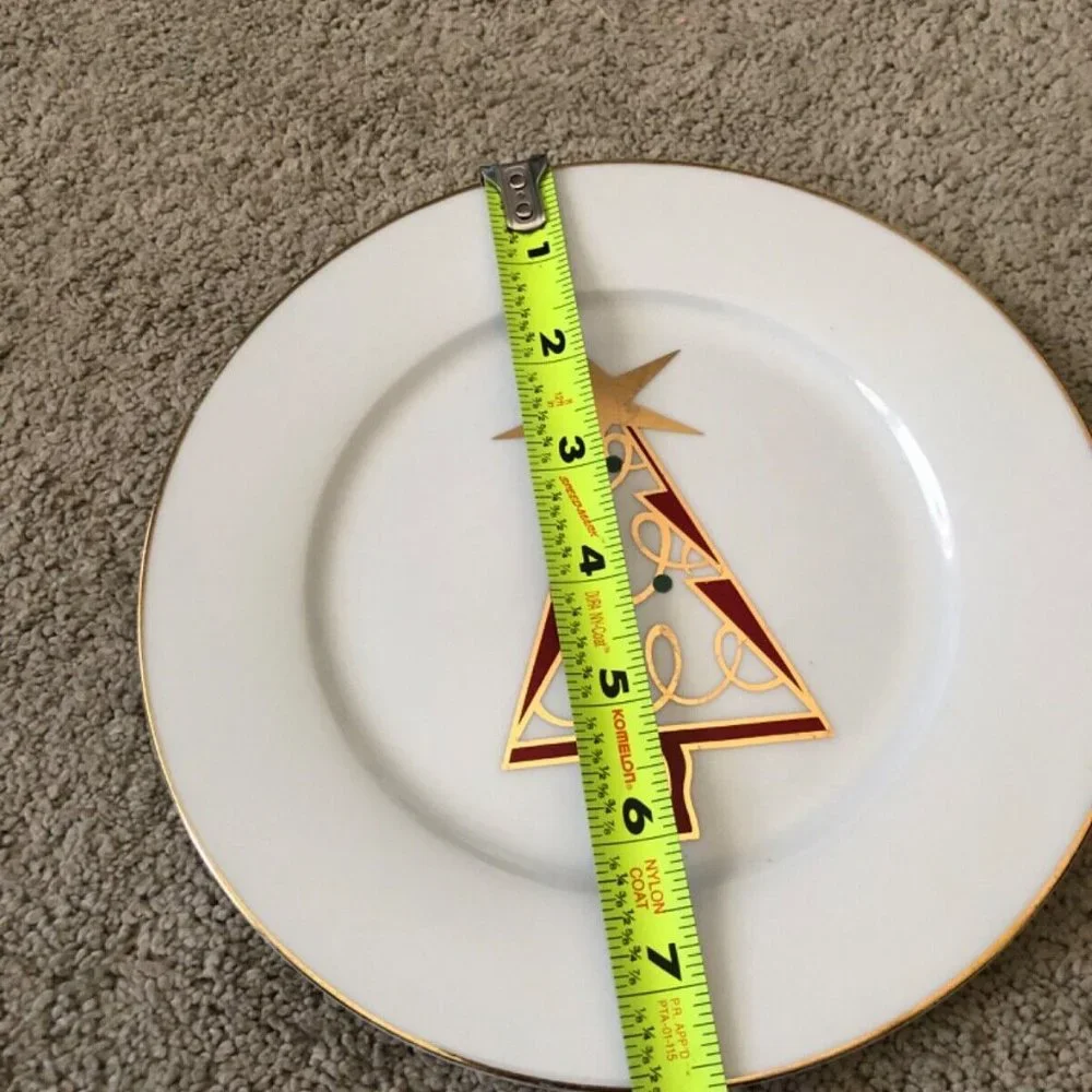 Pier 1 Christmas‎ Tree Salad / Dessert Plate (1)